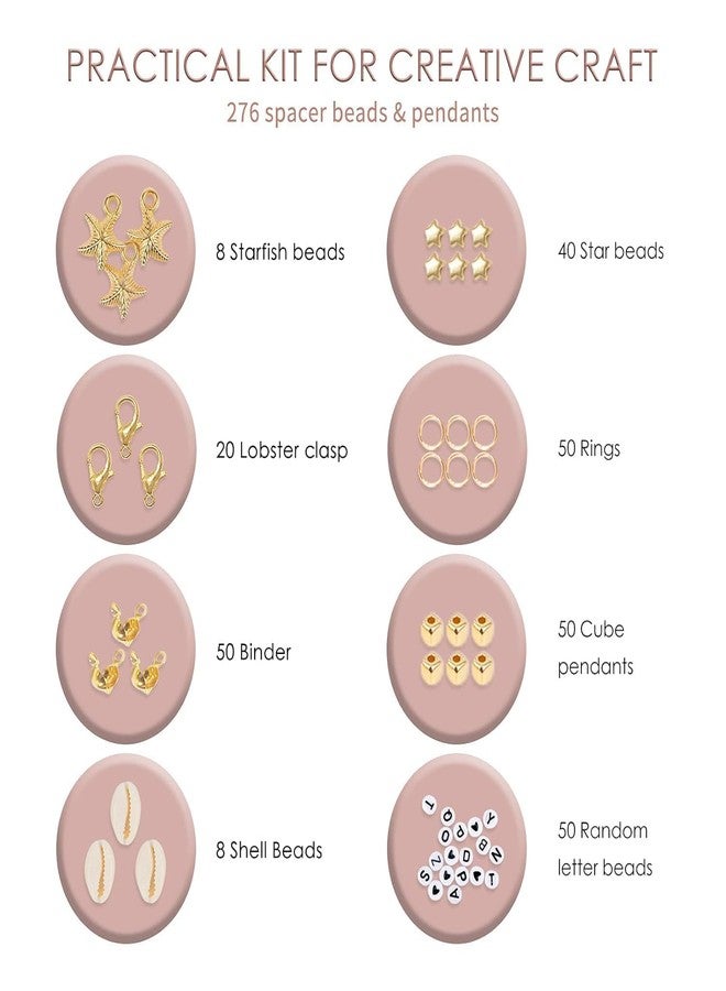 CLOSAL® Clay Beads Bracelet Making Kit,24 Color DIY Flat Preppy Beads for Friendship Jewelry Making,Polymer Heishi Beads with Charms Gifts for Teen Girls Crafts for Ages 4-12 - Image 2